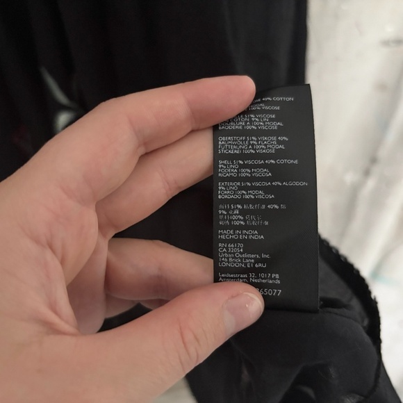 Anthropologie Embroidered Midi Dress - Picture 5 of 5